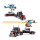 LEGO Creator 3 w 1 Ciężarówka z platformą i helikopterem 31146 - 1202658 - zdjęcie 3
